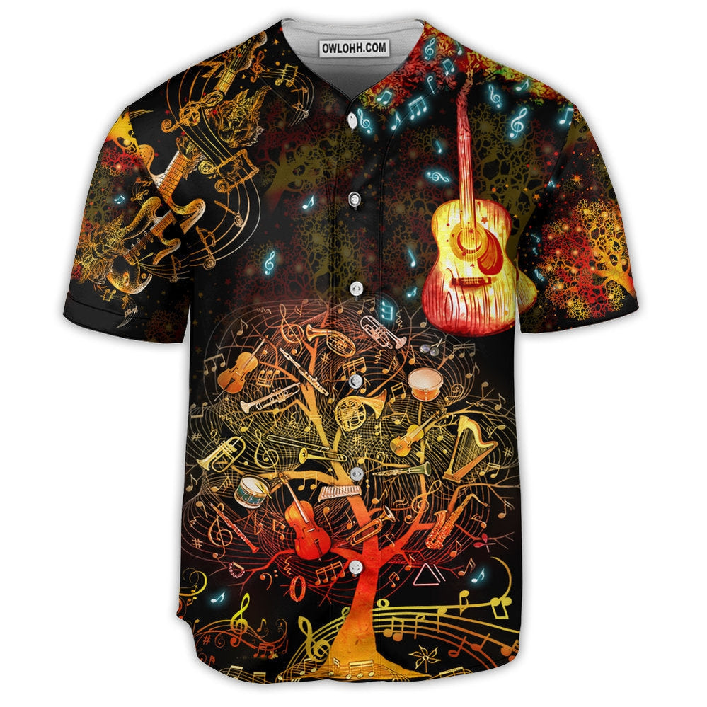 Music The Nocturne Of Time - Baseball Jersey  - Chic Loom