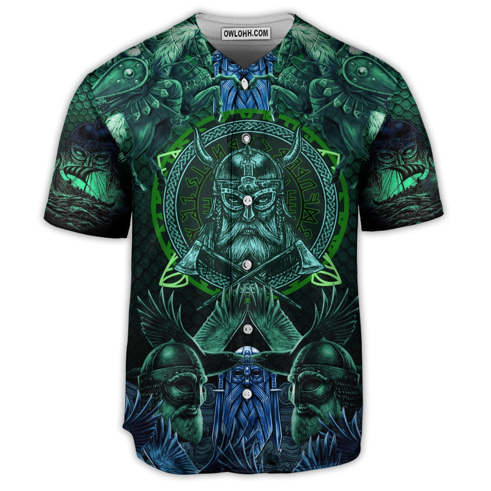 Viking See You In Valhalla - Baseball Jersey  - Chic Loom