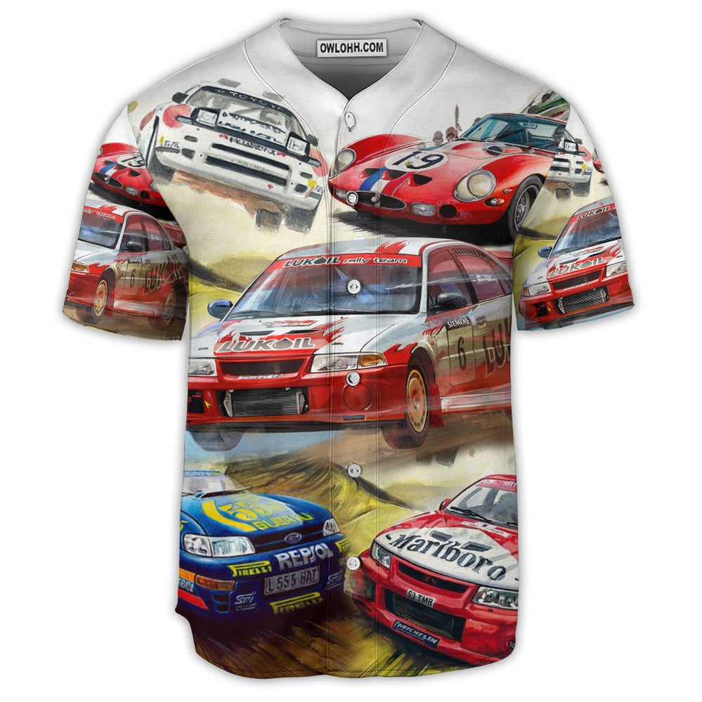 Car Racing Fast And Furious - Baseball Jersey  - Chic Loom