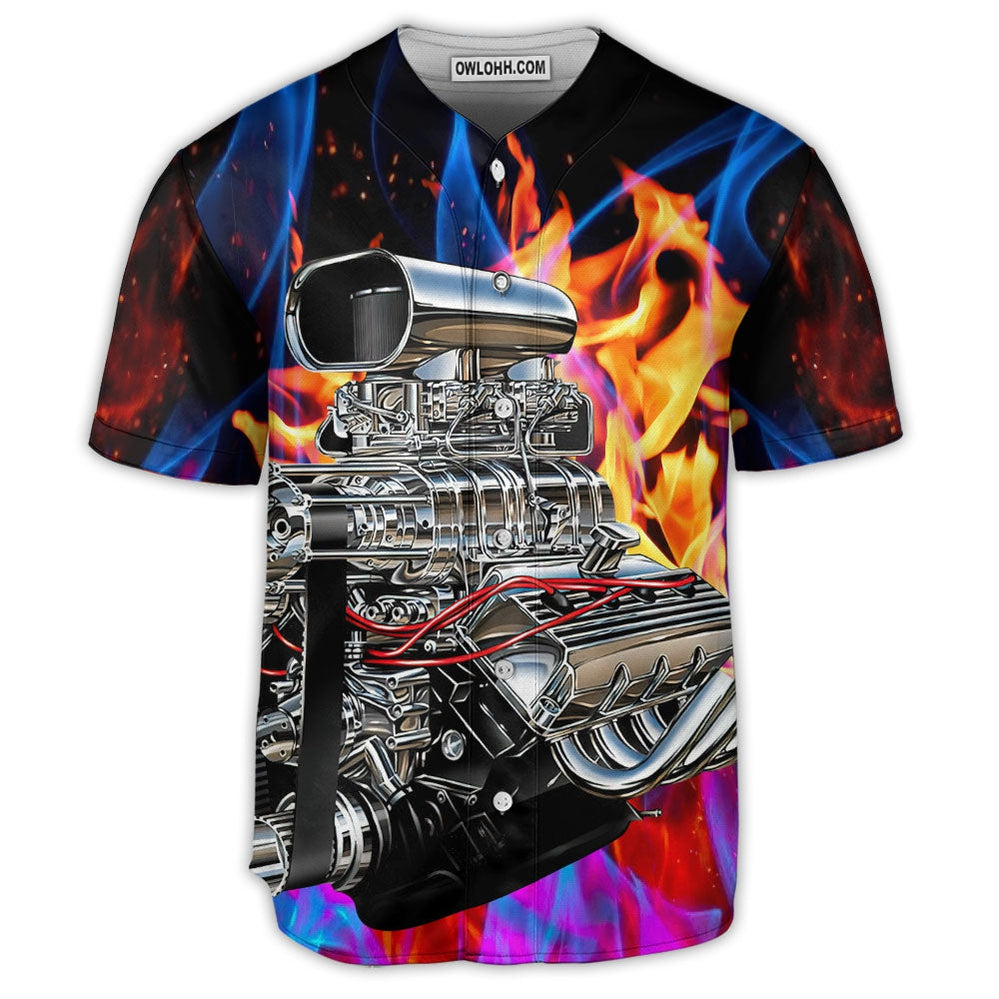 Hot Rod Hot Road - Baseball Jersey  - Chic Loom