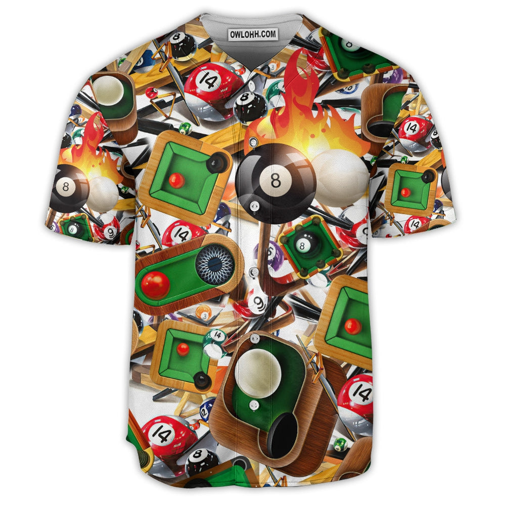 Billiard Make Your Own Luck - Baseball Jersey  - Chic Loom
