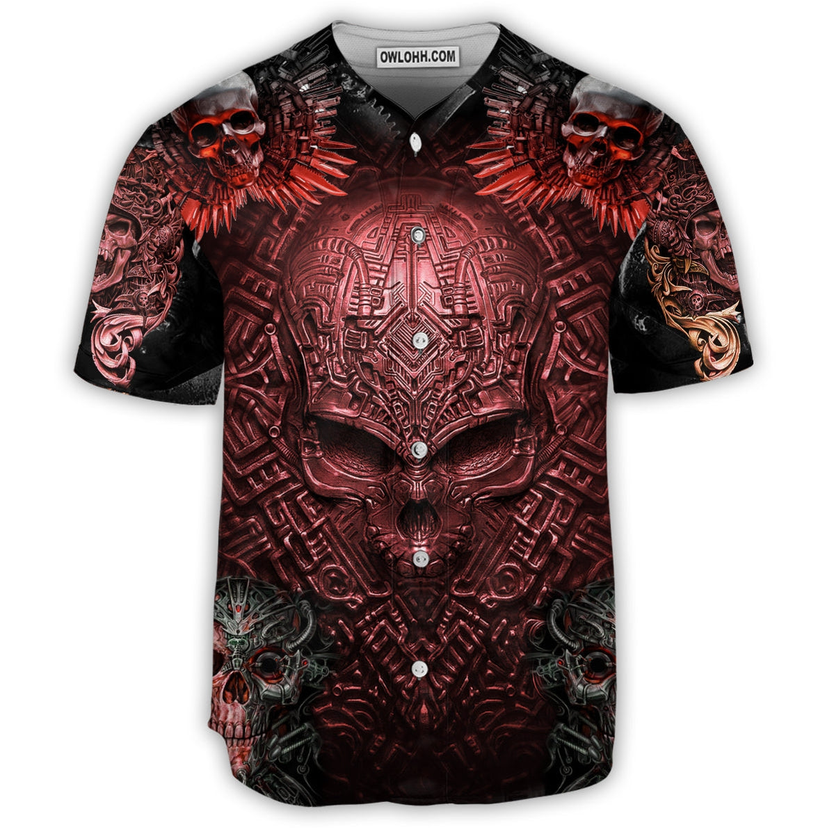 Skull Boss - Baseball Jersey - Chic Loom