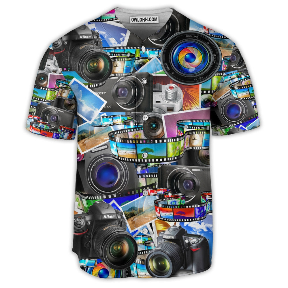 Camera I Like It I Got It - Baseball Jersey  - Chic Loom