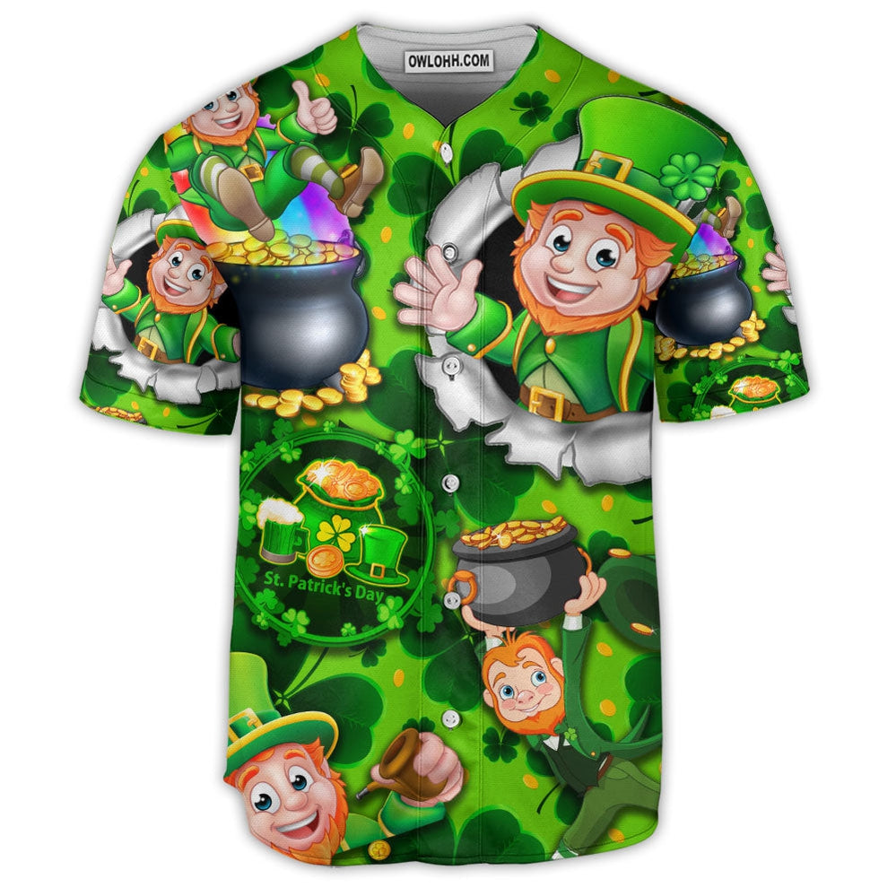 Irish Beer Kiss Me I'm Irish - Baseball Jersey  - Chic Loom