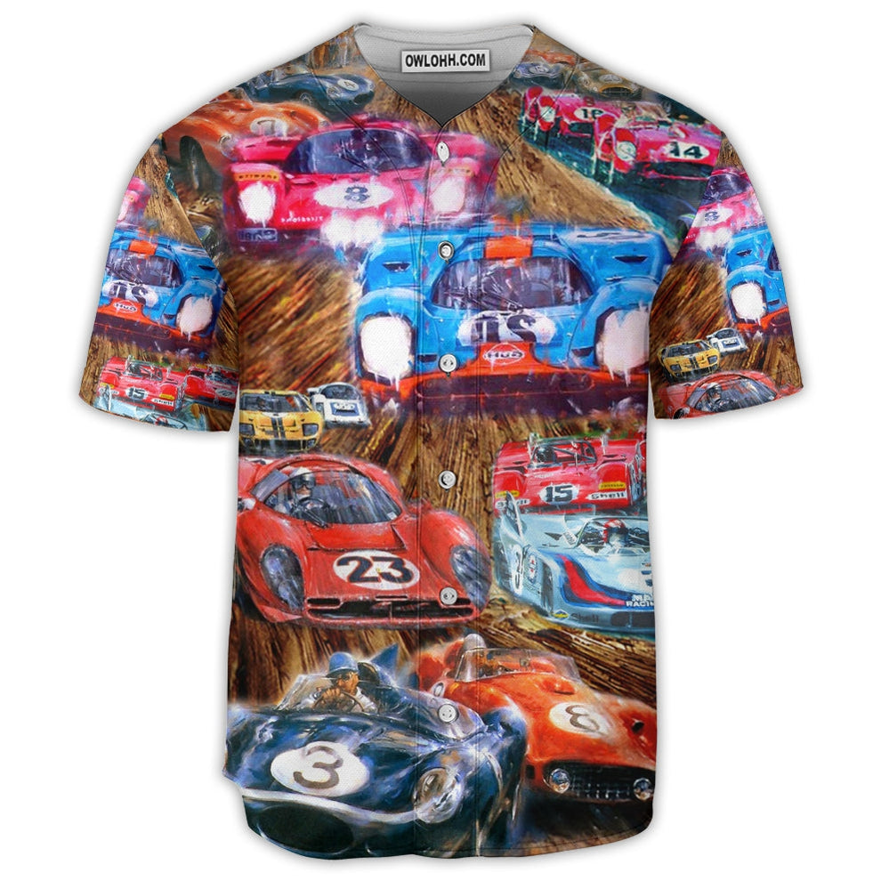Car Racing Fast And Furious Love Racing - Baseball Jersey  - Chic Loom