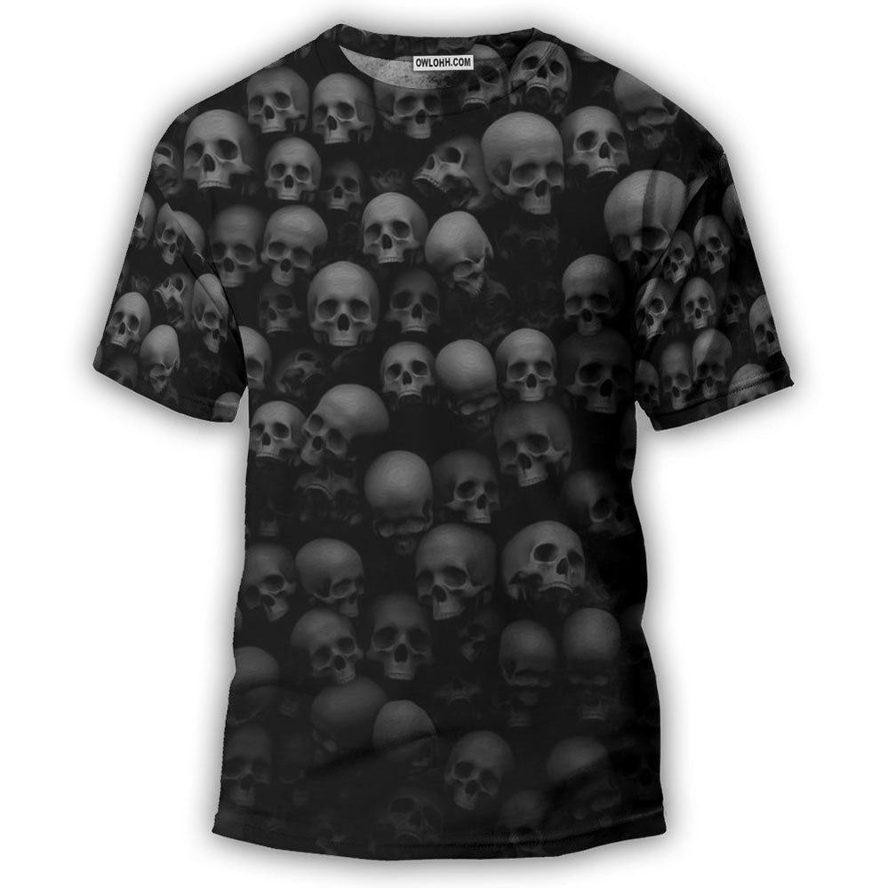 Skull Let Them Go To Hell - 3D T-shirt - Chic Loom