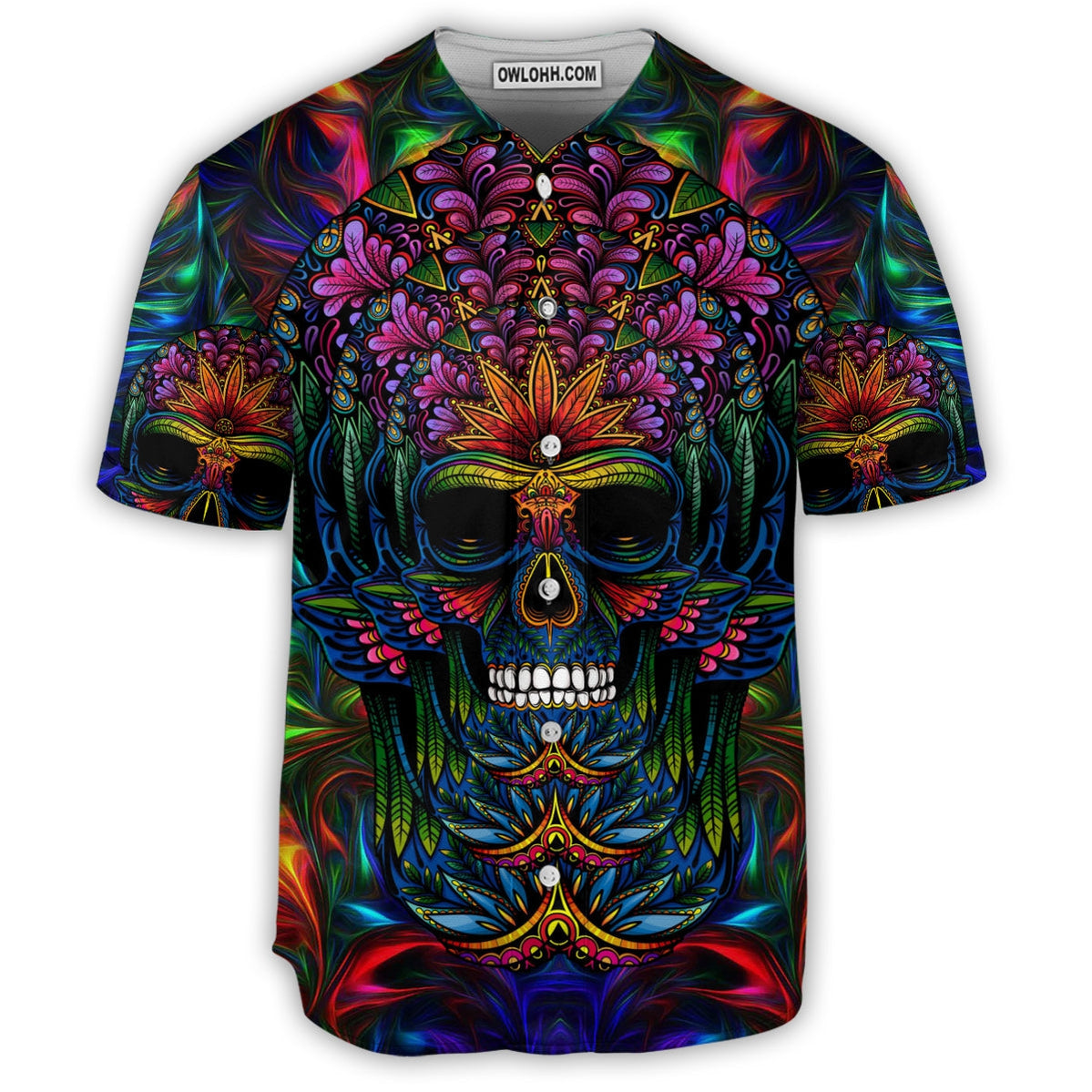 Skull Awesome Amazing - Baseball Jersey - Chic Loom