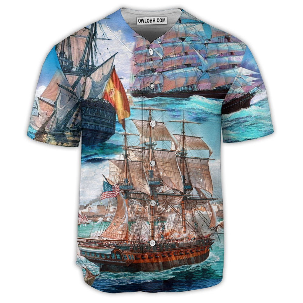 Sailing Come Away With Me - Baseball Jersey  - Chic Loom