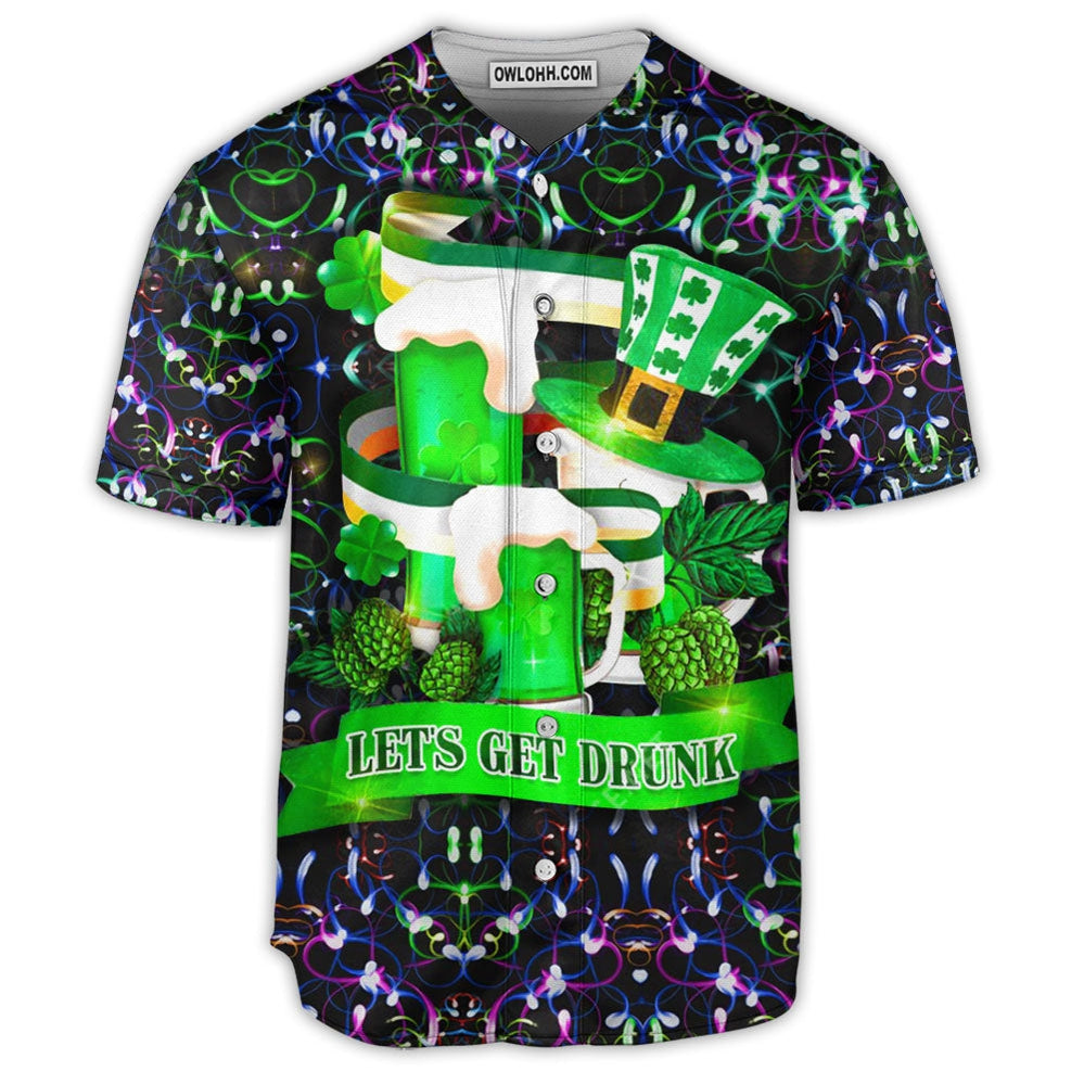 Irish Catch This Luck Of The Irish - Baseball Jersey  - Chic Loom