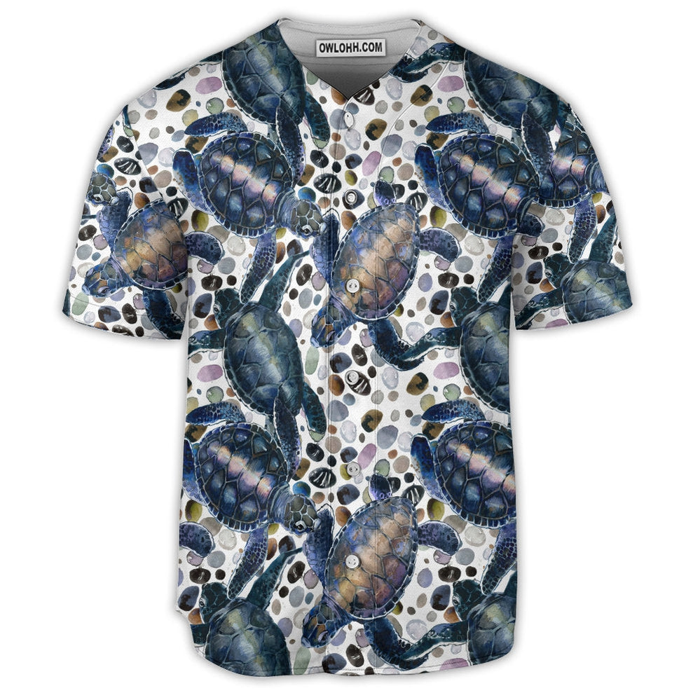 Turtle Art Fantastic Style - Baseball Jersey  - Chic Loom