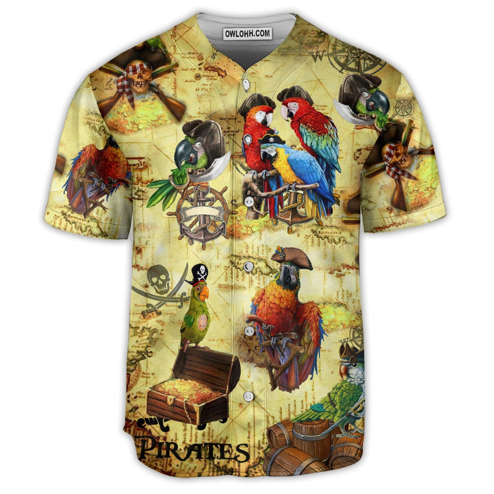 Pirate Parrot Amazing Pirate Parrots - Baseball Jersey