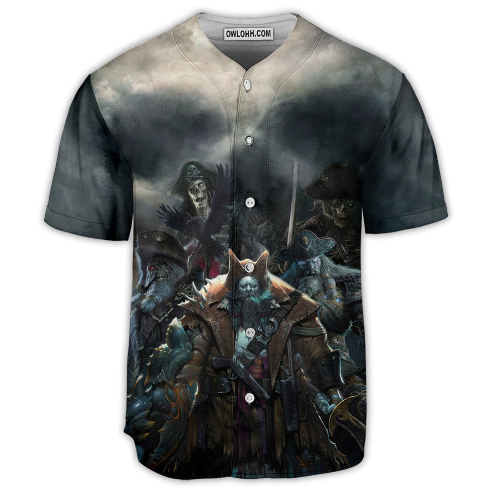 Pirate Dark Ghost Dangerous - Baseball Jersey
