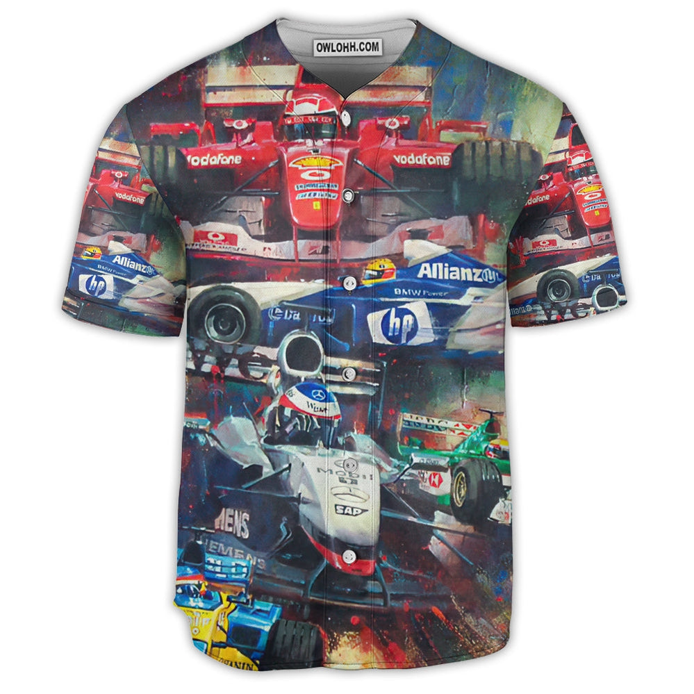 Car Racing Amazing Unstoppable - Baseball Jersey  - Chic Loom