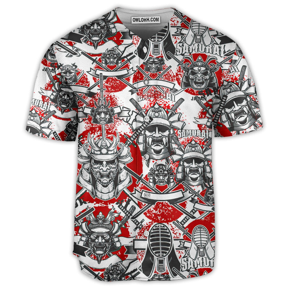 Samurai Japan Red style - Baseball Jersey