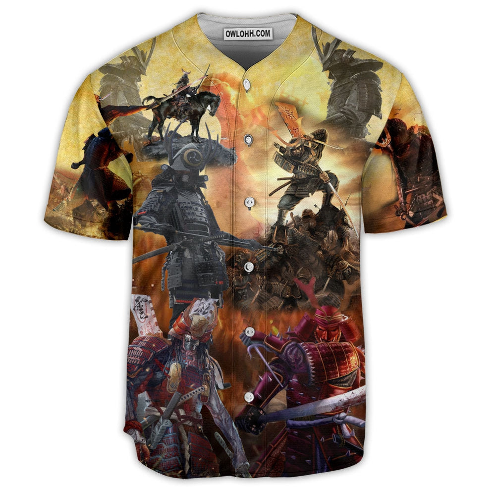Samurai Knows His Duty And Guard His Honor - Baseball Jersey