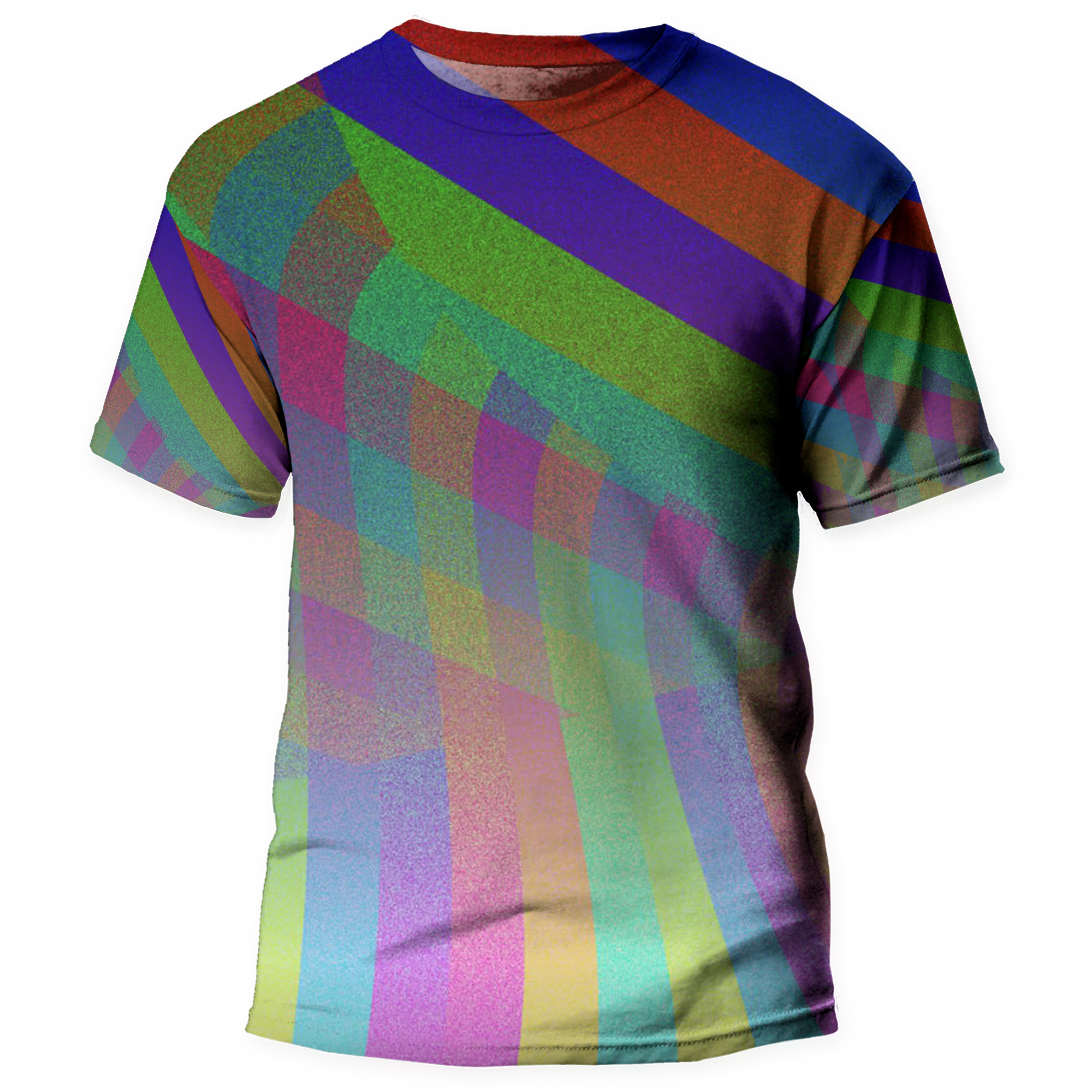 Custom Color Pattern - Unisex 3D T-shirt - Chic Loom