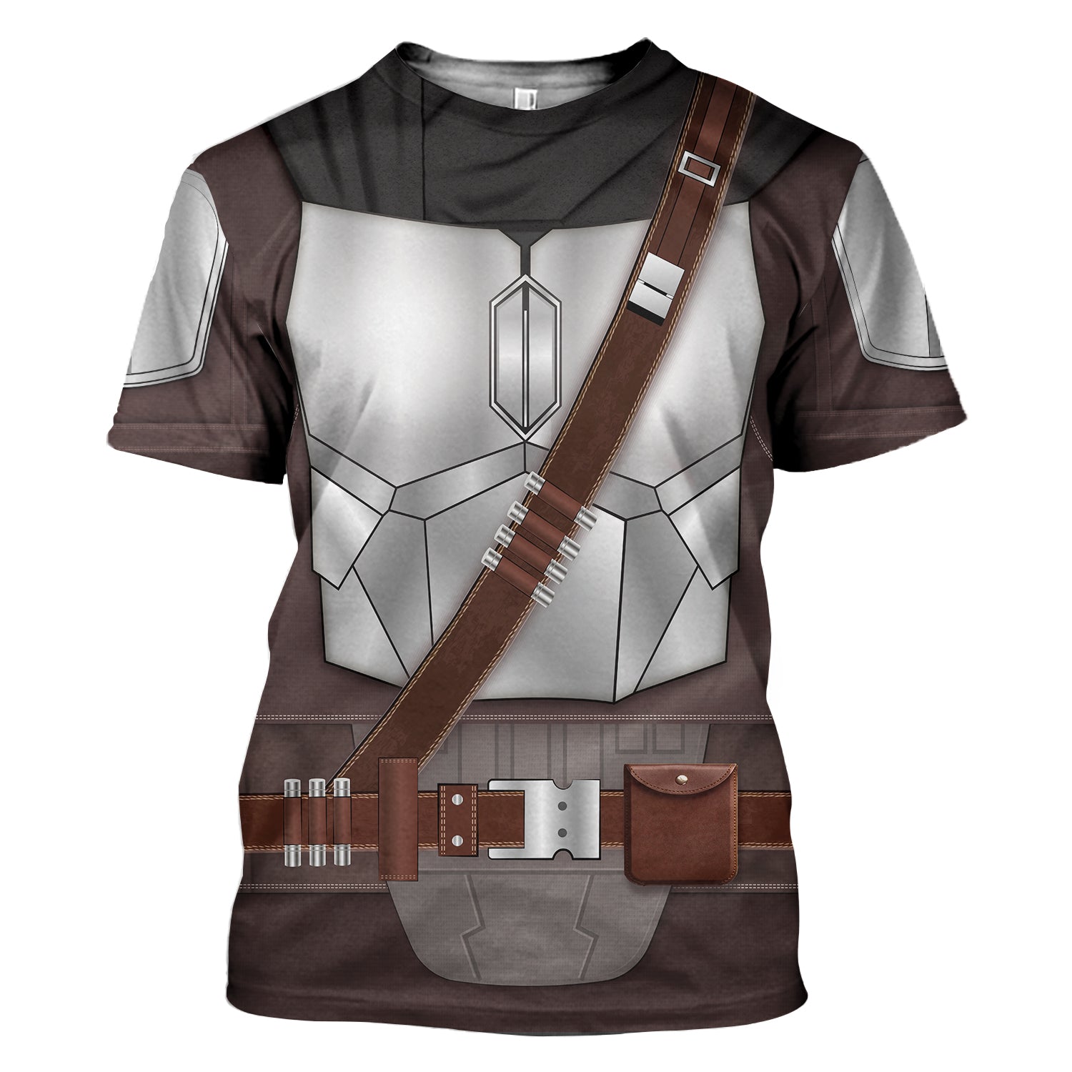 Star Wars Beskar Mandalorian Costume - Unisex 3D T-shirt - Chic Loom