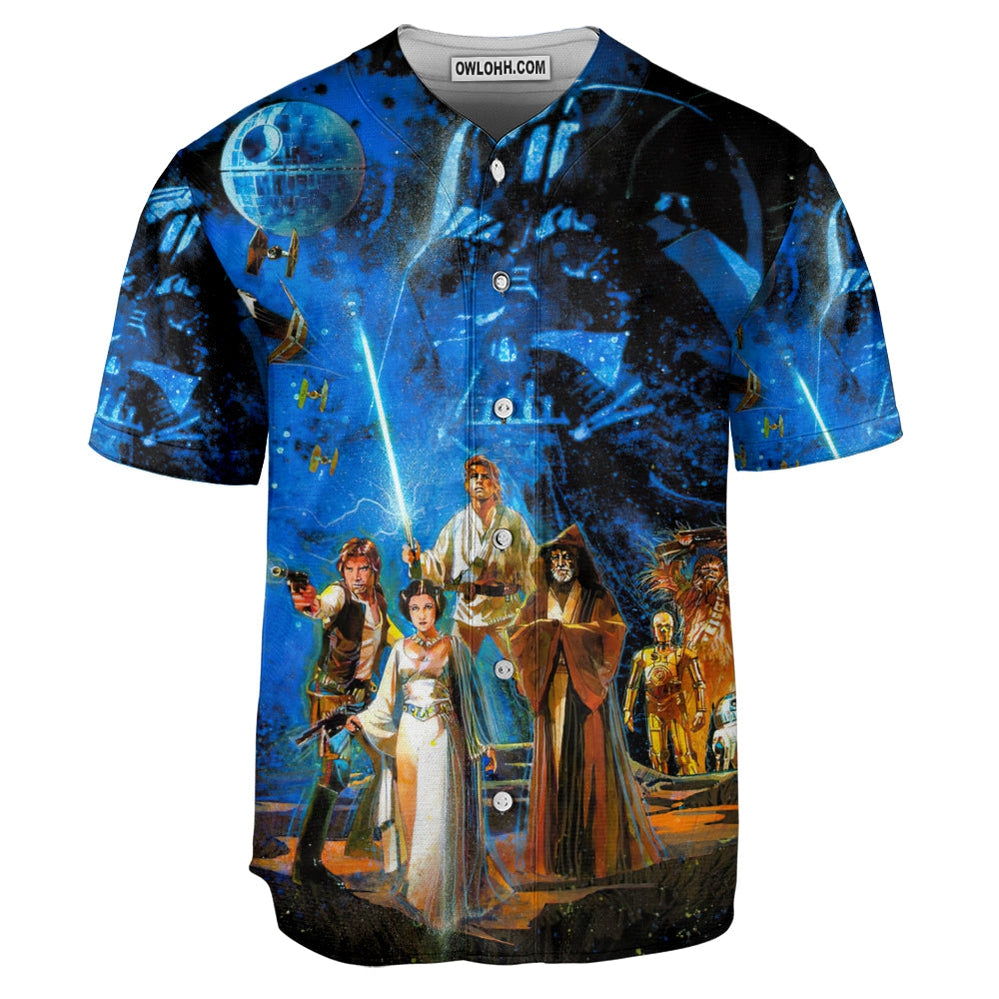 Starwars Cool Vintage Style - Baseball Jersey - Chic Loom