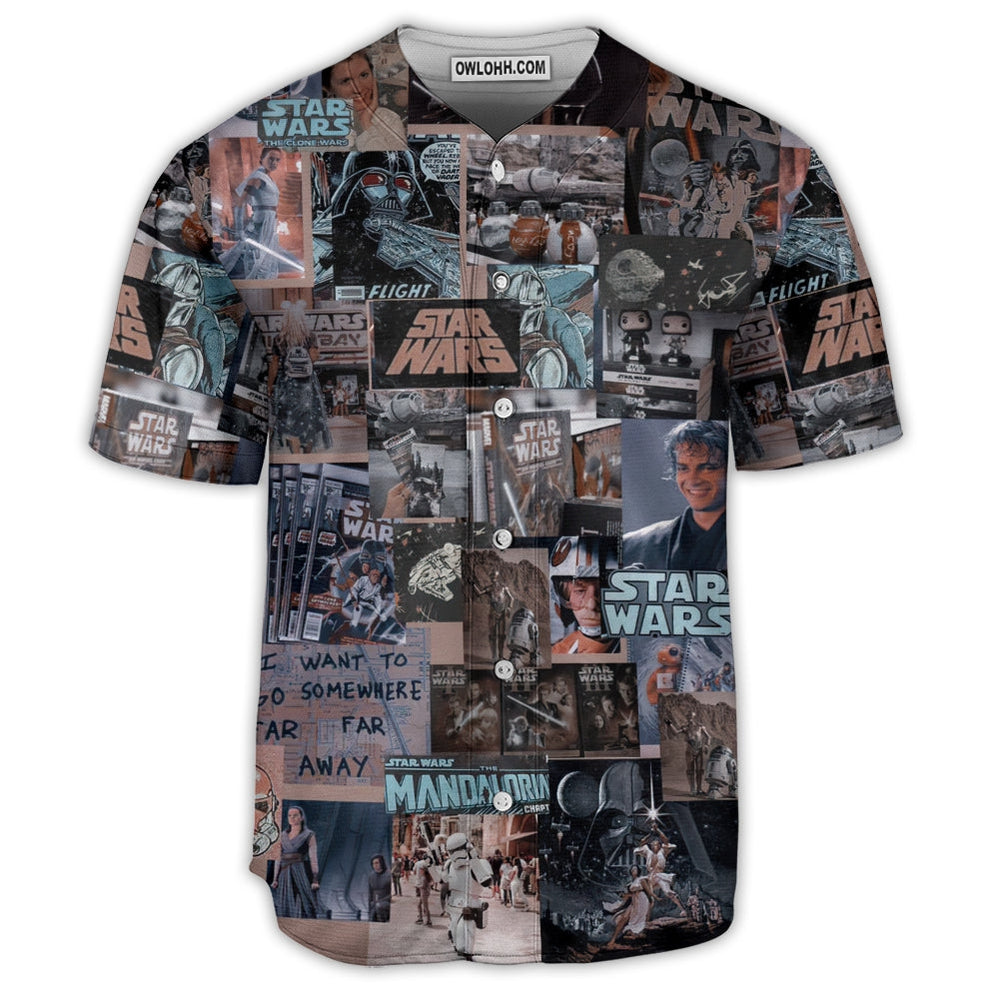 Star Wars Comic Fan Collection Style - Baseball Jersey - Chic Loom