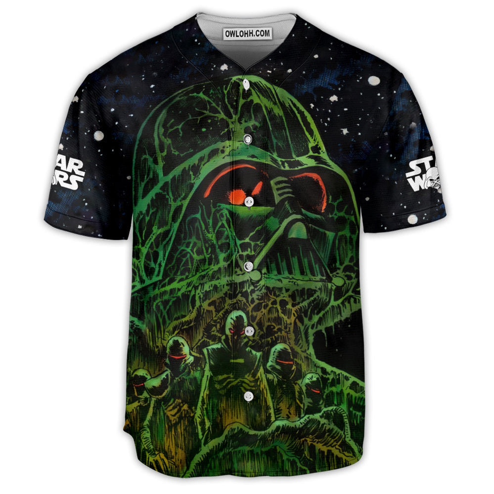 Starwars Halloween Darth Vader Return To Vader's Castle - Baseball Jersey - Chic Loom