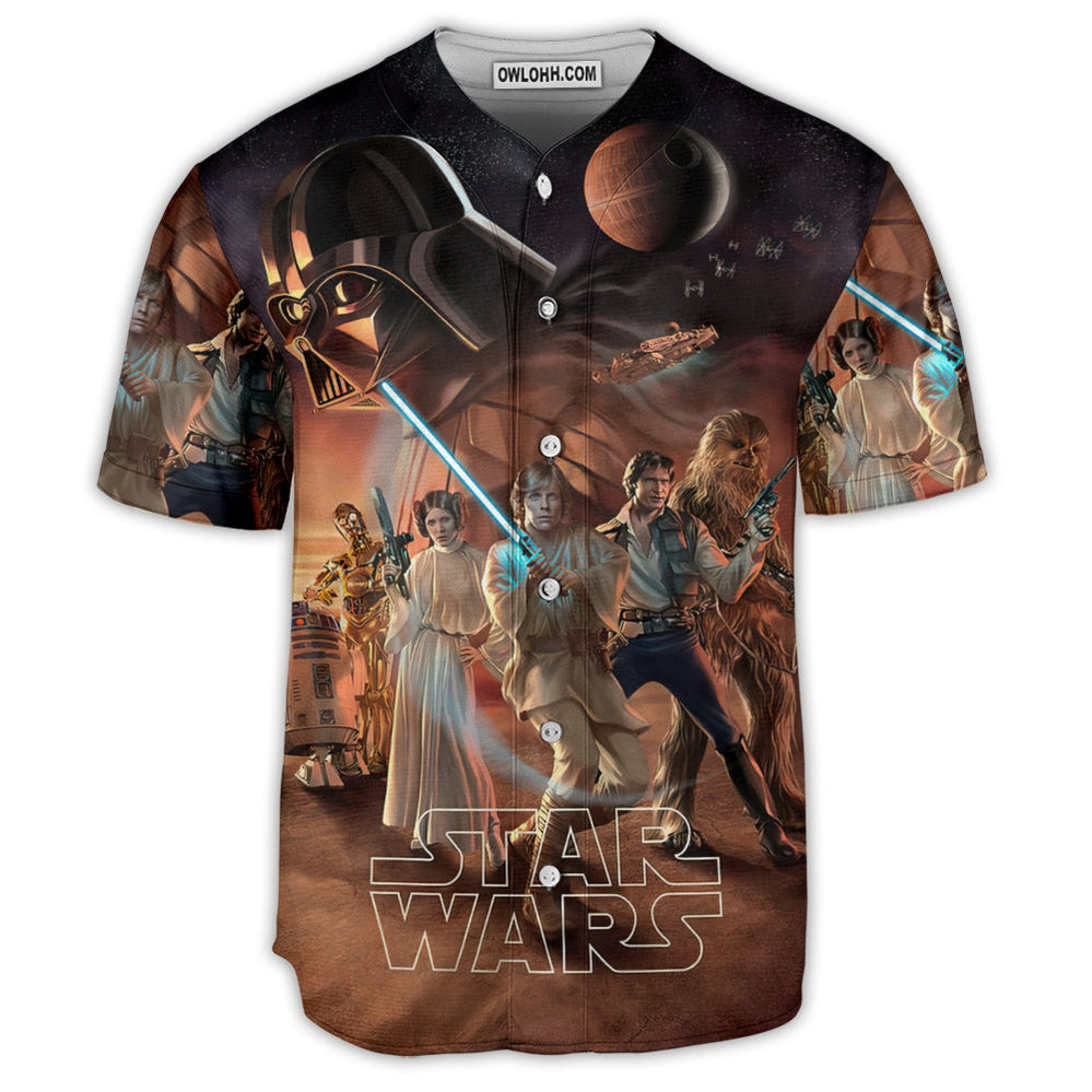 Star Wars No One's Ever Really Gone - Baseball Jersey - Chic Loom