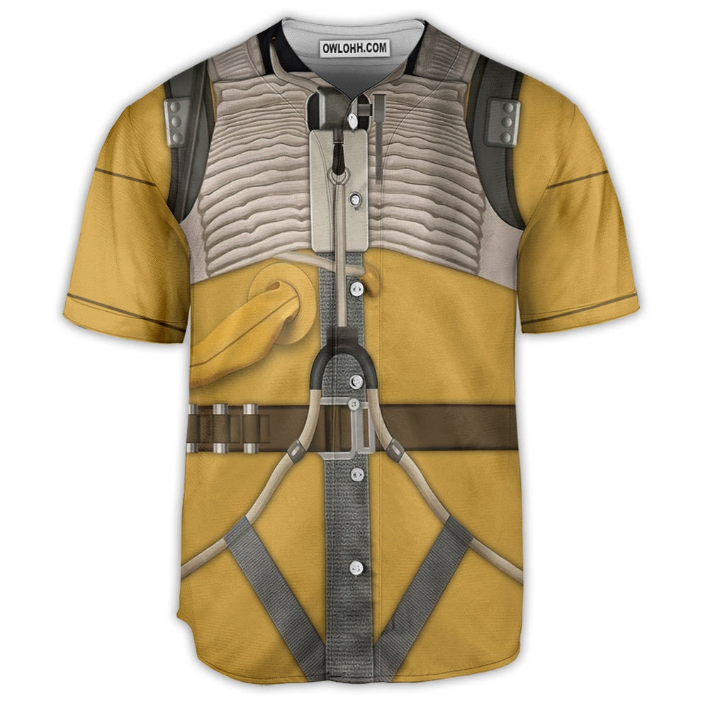 SW Bossk Cosplay - Baseball Jersey - Chic Loom