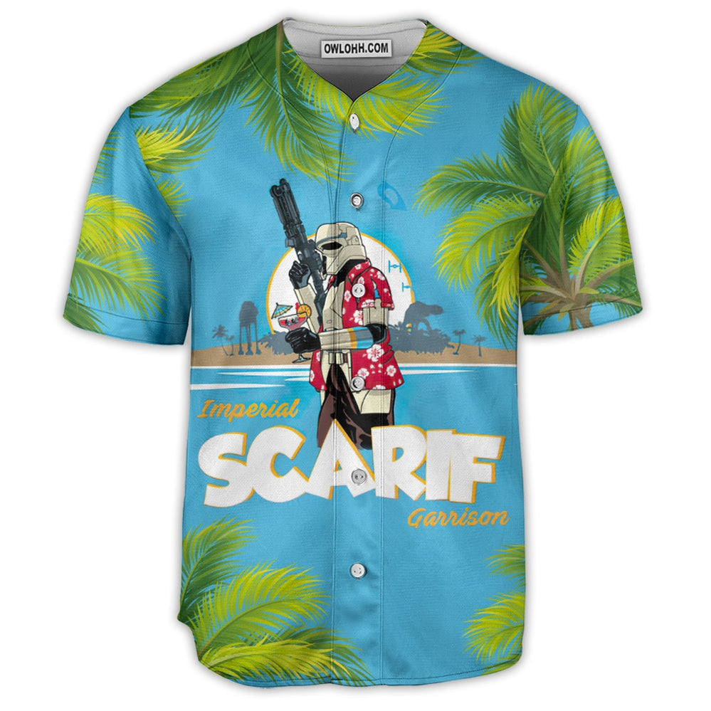 Starwars Scarif Trooper - Baseball Jersey - Chic Loom
