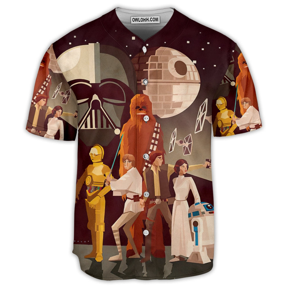 Summer Starwars Rebel - Baseball Jersey - Chic Loom