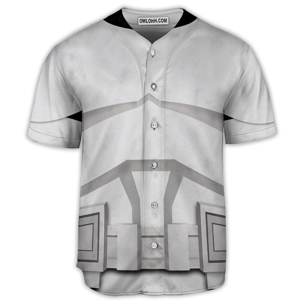 SW Stormtrooper Cosplay - Baseball Jersey - Chic Loom