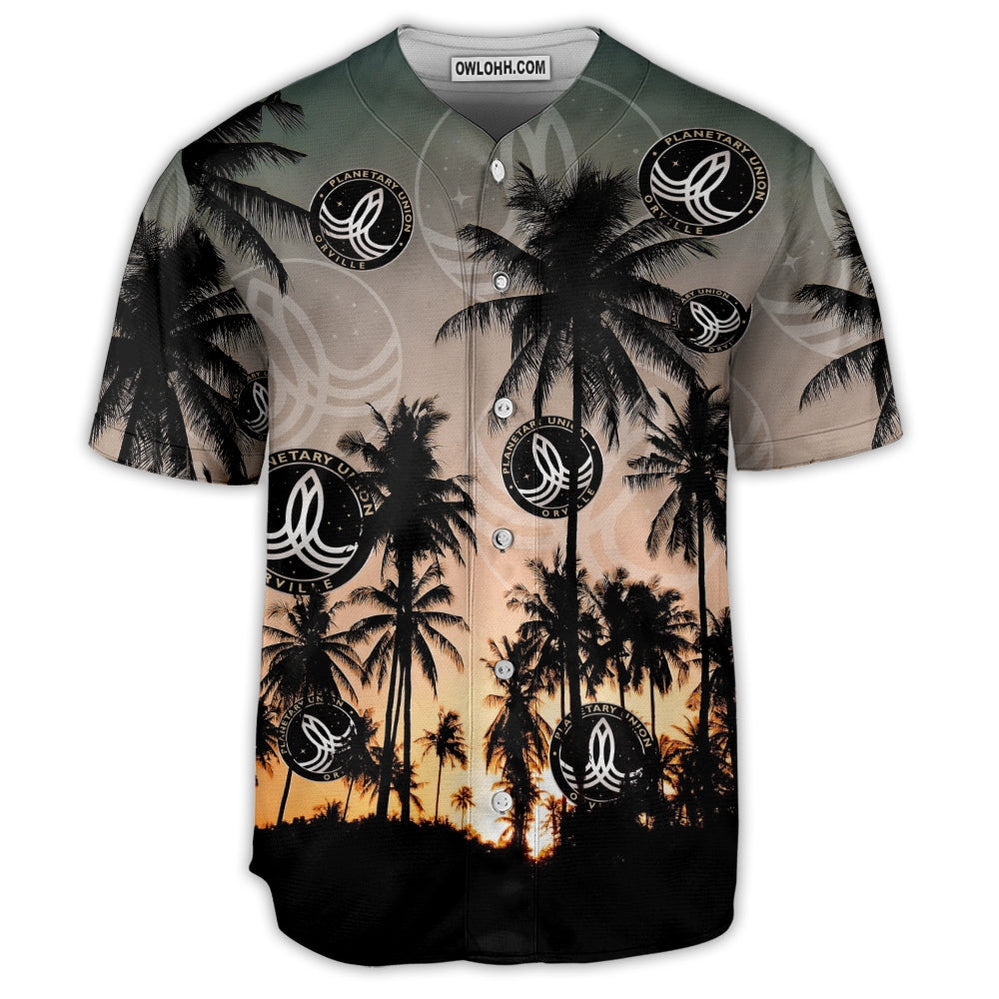 The Orville Coconut Tree ST - Baseball Jersey - Chic Loom
