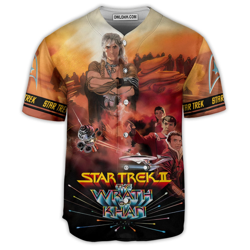 The Wrath Of Khan ST - Baseball Jersey - Chic Loom