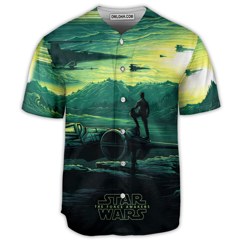 Starwars The Force Awakens 3 - Baseball Jersey - Chic Loom