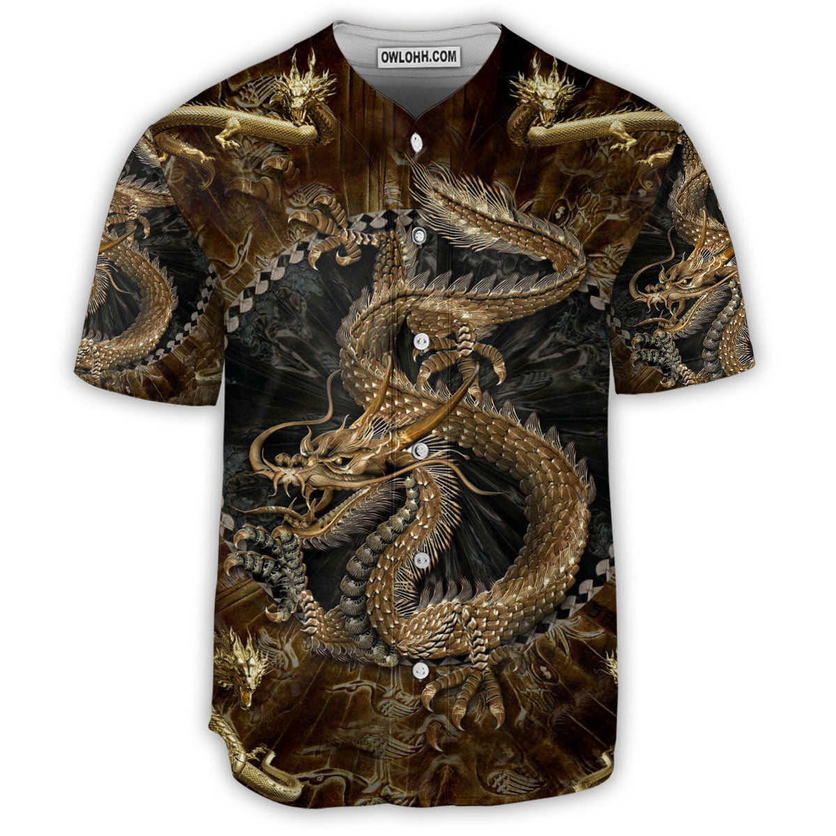 Dragon Love Life Colorful - Baseball Jersey - Chic Loom