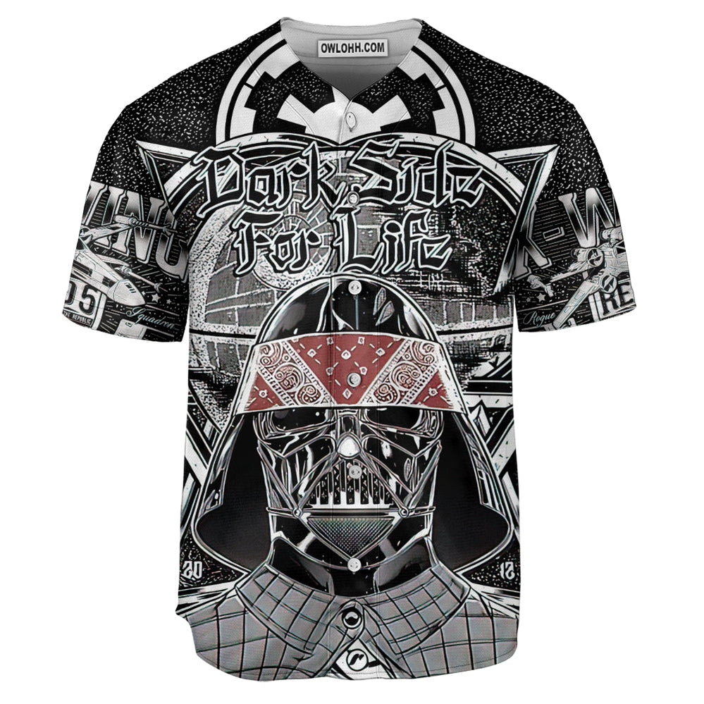 Star Wars Darth Vader Strikes Back - Baseball Jersey - Chic Loom