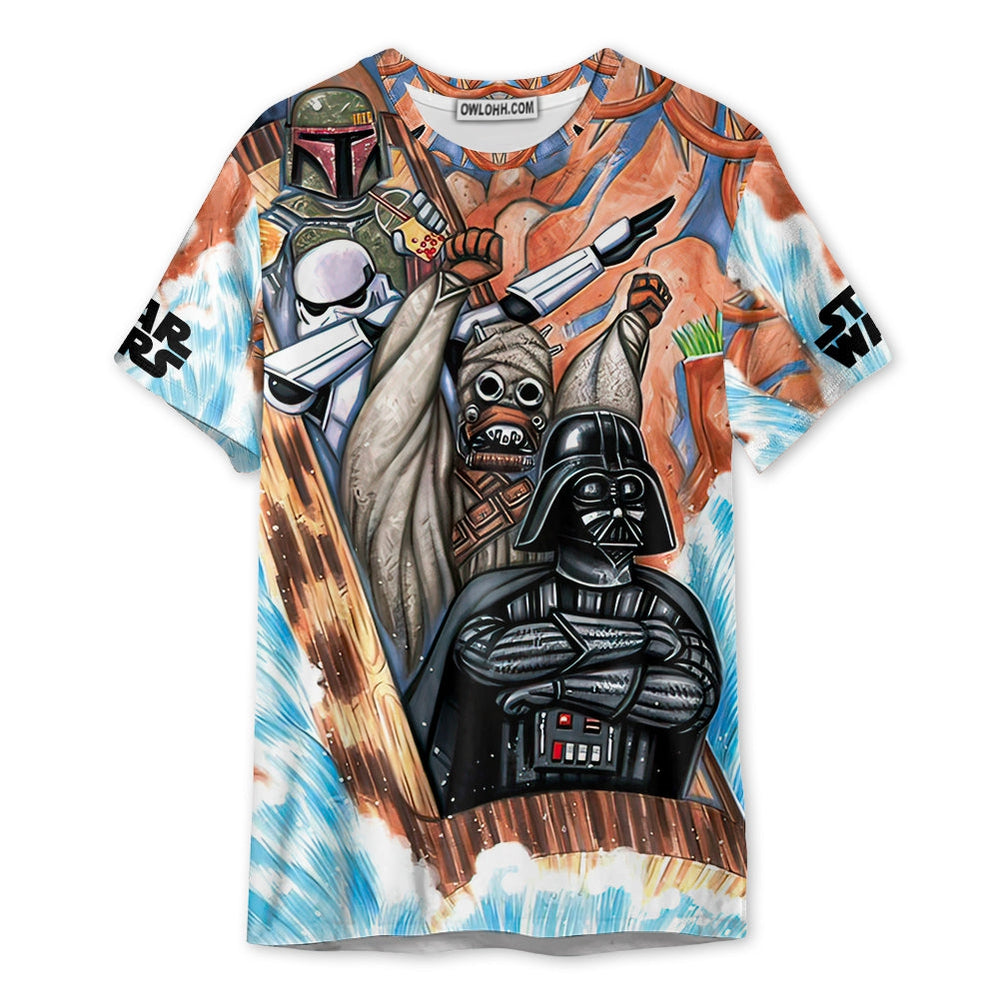 STAR WARS Splash Mountain - Unisex 3D T-shirt - Chic Loom