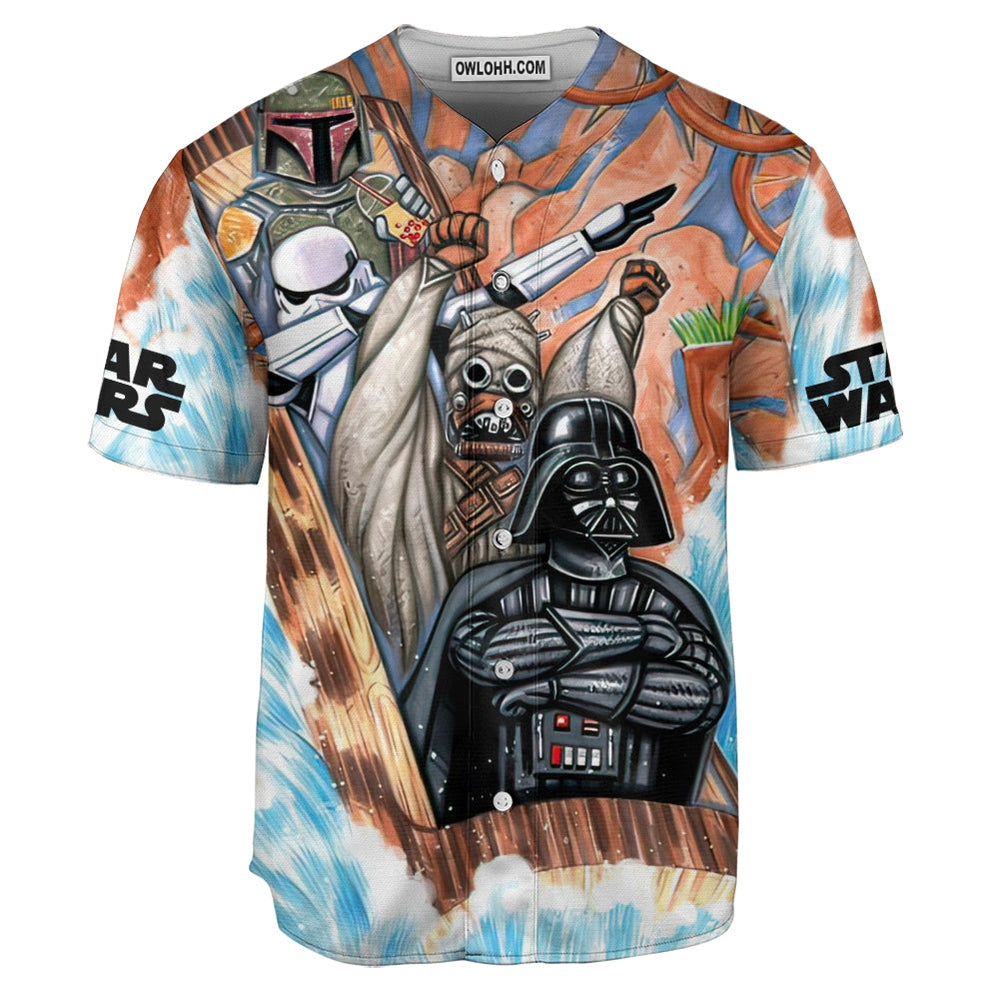 STAR WARS Splash Mountain - Baseball Jersey - Chic Loom