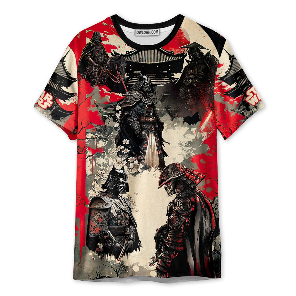 Starwars Darth Vader Samurai - Unisex 3D T-shirt - Chic Loom