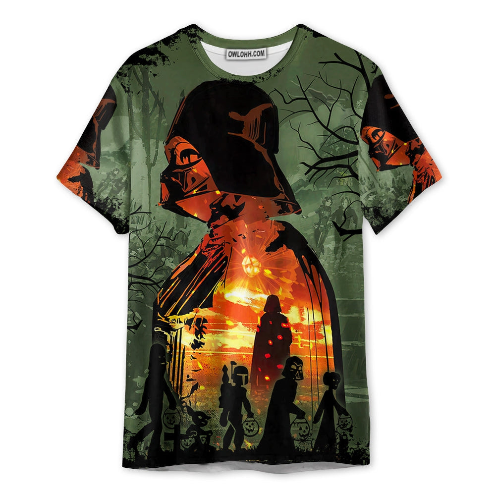 Starwars Halloween Days Of Halloween - Unisex 3D T-shirt - Chic Loom