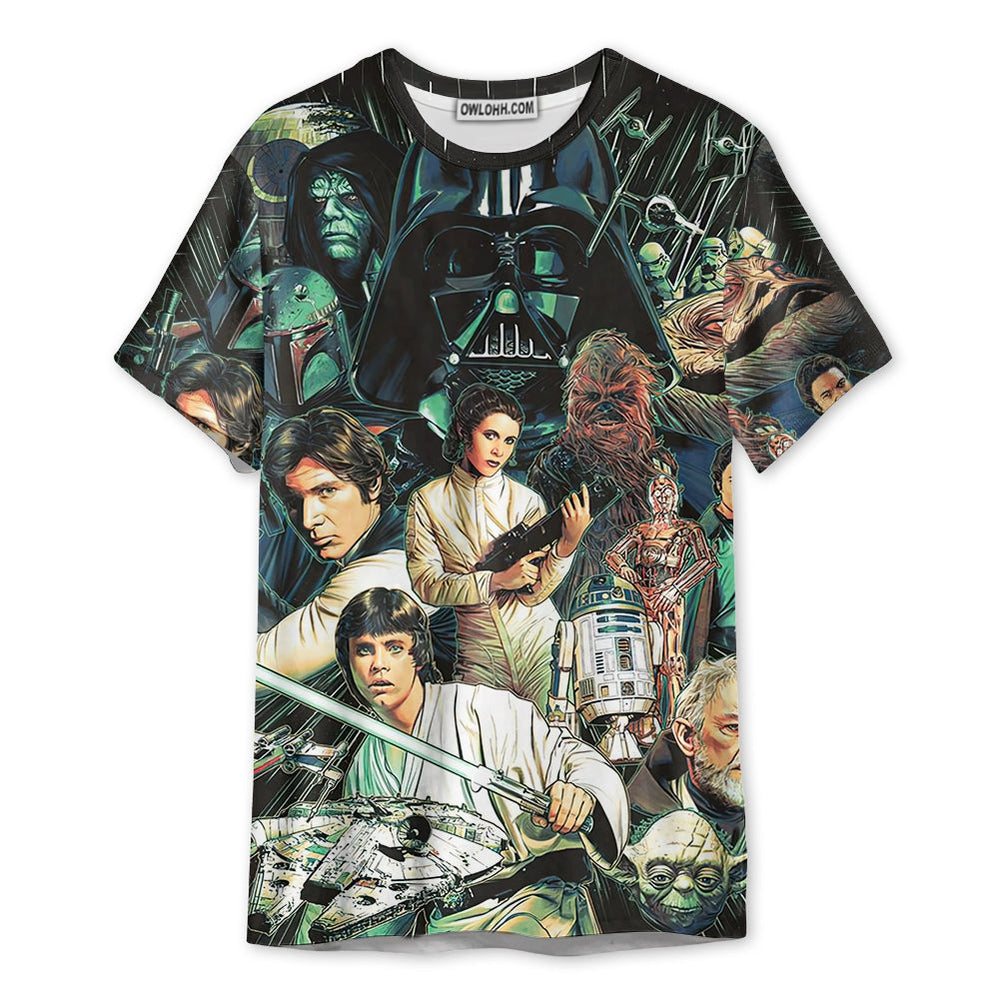 Star Wars Rebellions Are Built on Hope - Unisex 3D T-shirt - Chic Loom