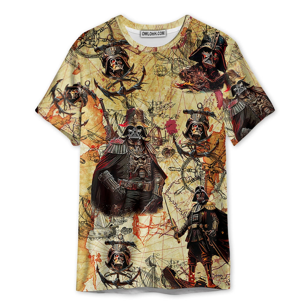 Star Wars Darth Vader Pirates - Unisex 3D T-shirt - Chic Loom