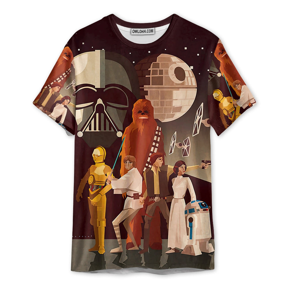 Summer Star Wars Rebel - Unisex 3D T-shirt - Chic Loom