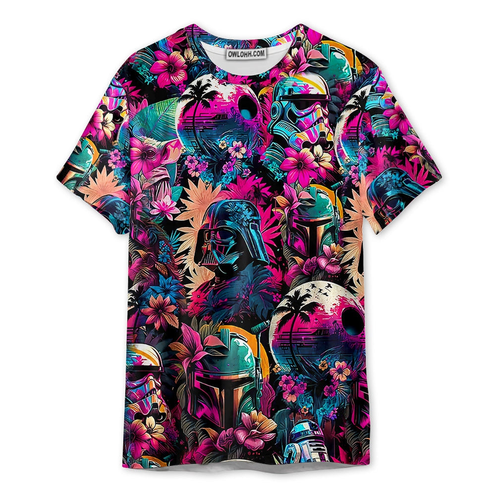 Special Star Wars Synthwave 02 - Unisex 3D T-shirt - Chic Loom