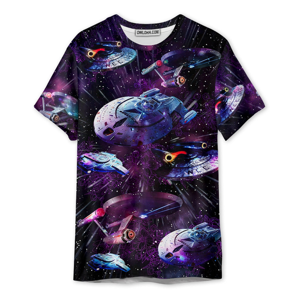 ST Starships ST - Unisex 3D T-shirt - Chic Loom