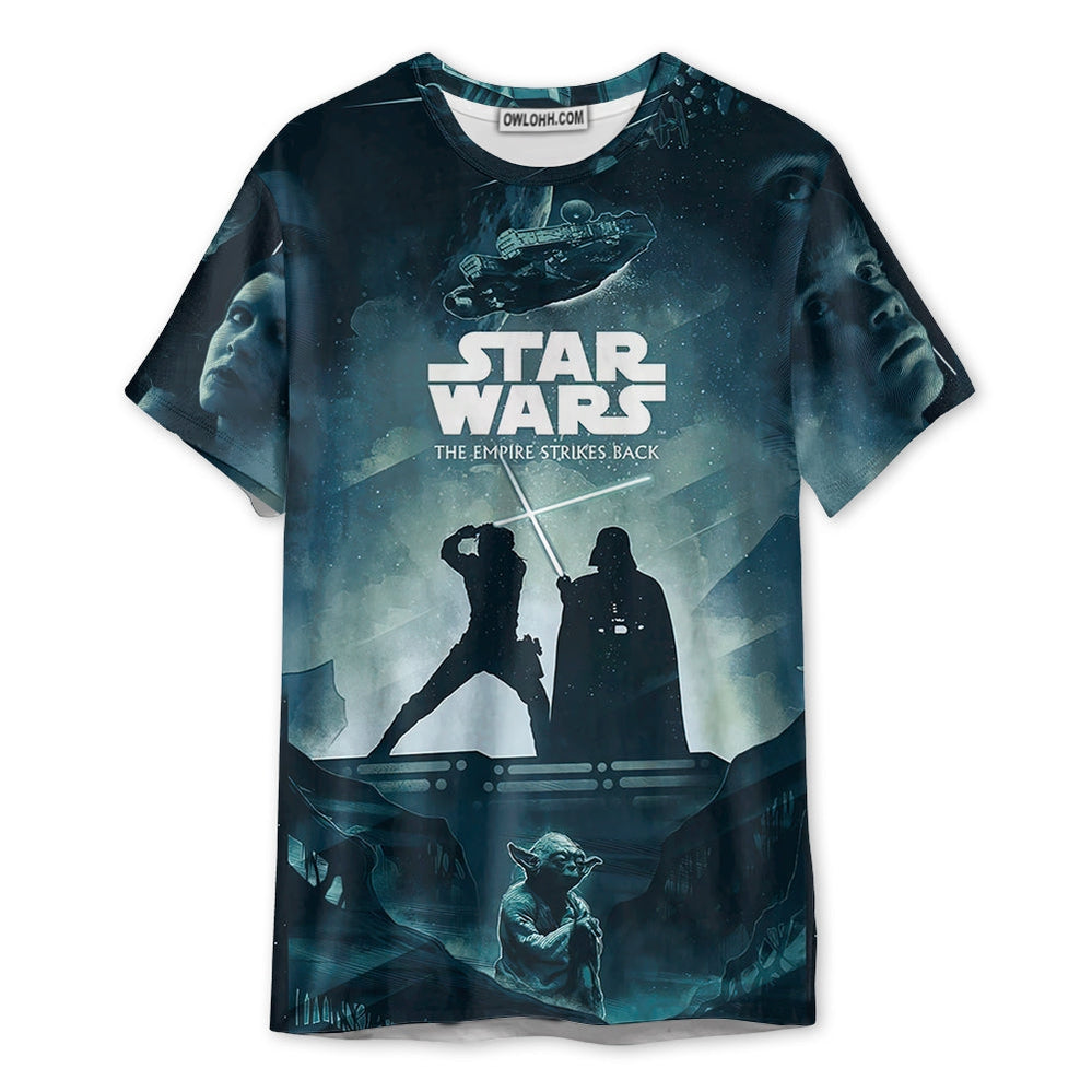 Star Wars The Empire Strikes Back - Unisex 3D T-shirt - Chic Loom