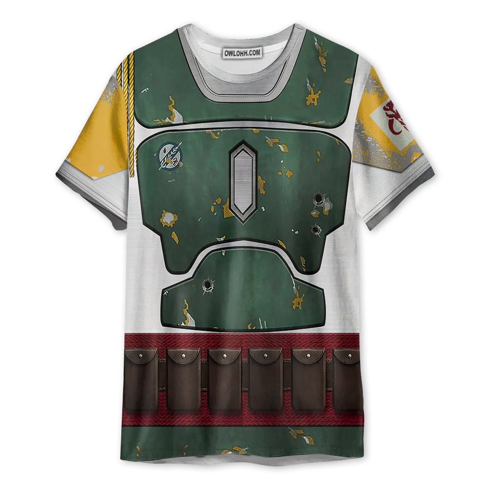 SW Boba Fett Cosplay - Unisex 3D T-shirt - Chic Loom