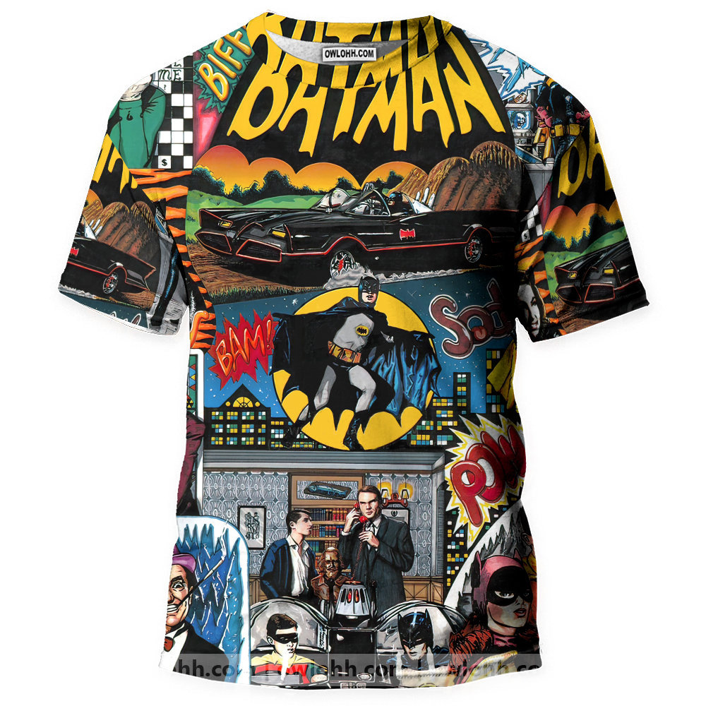 Batman 1966 Tv Series - 3D T-shirt - Chic Loom