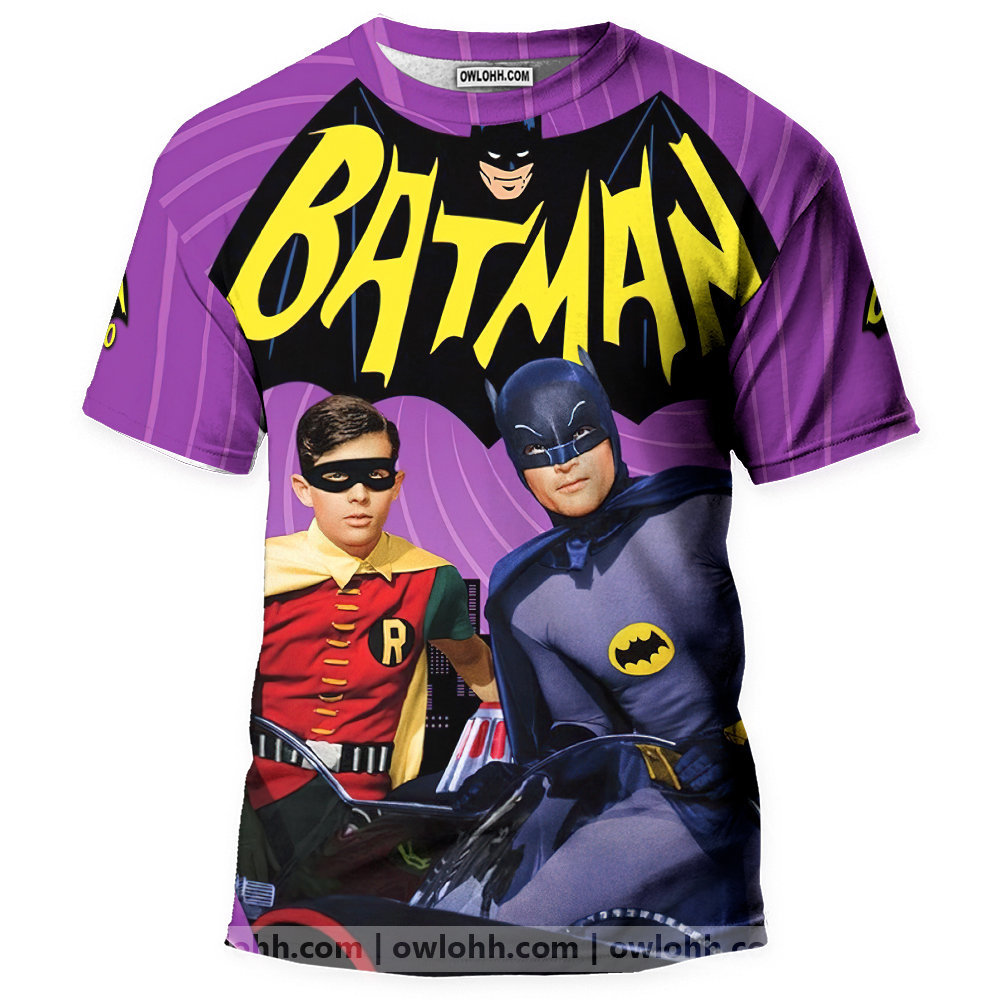 Batman And Robin - 3D T-shirt - Chic Loom