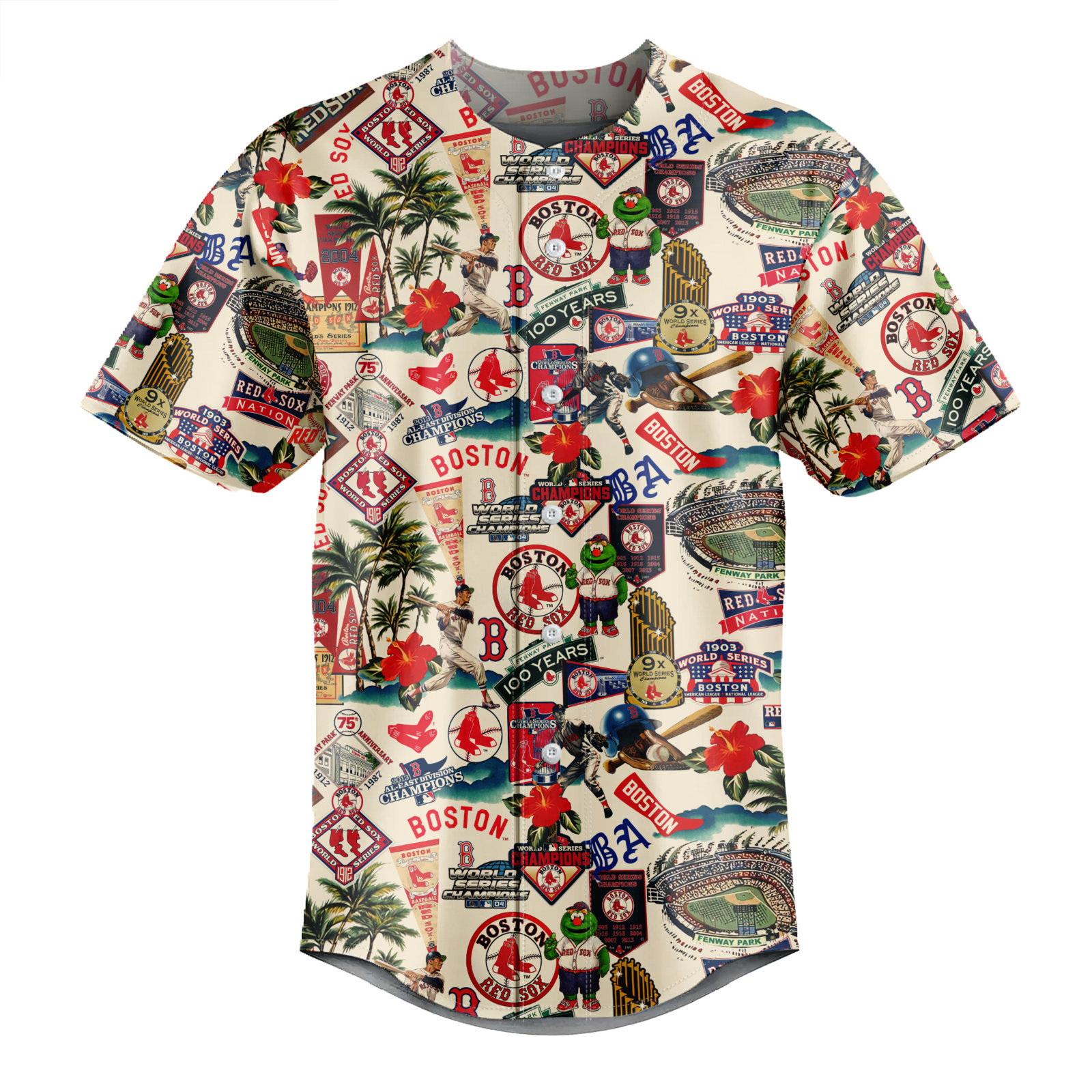 Boston Red Sox Legends Play Under the Sunset Skies – Baseball Jersey – Chic Loom