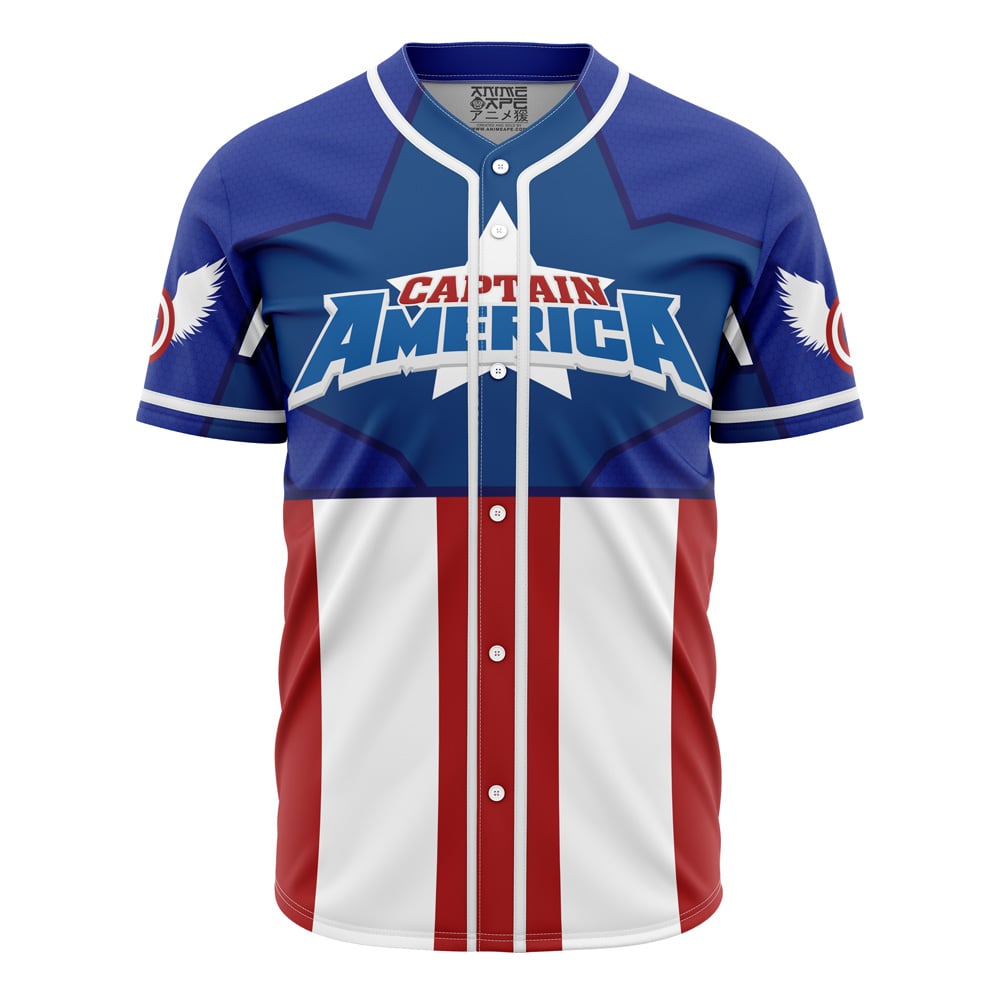 Captain America Baseball Jersey