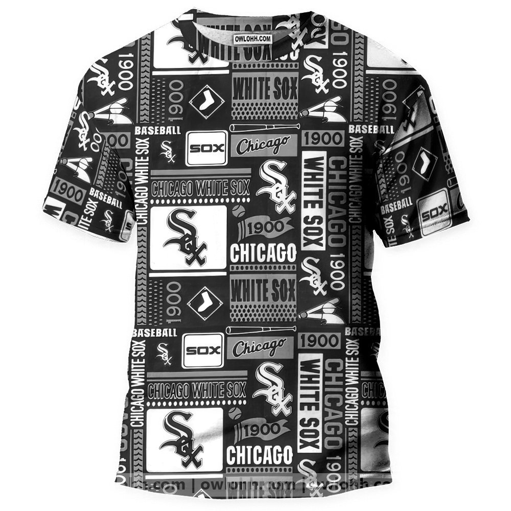 Chicago White Sox Baseball - 3D T-shirt - Chic Loom